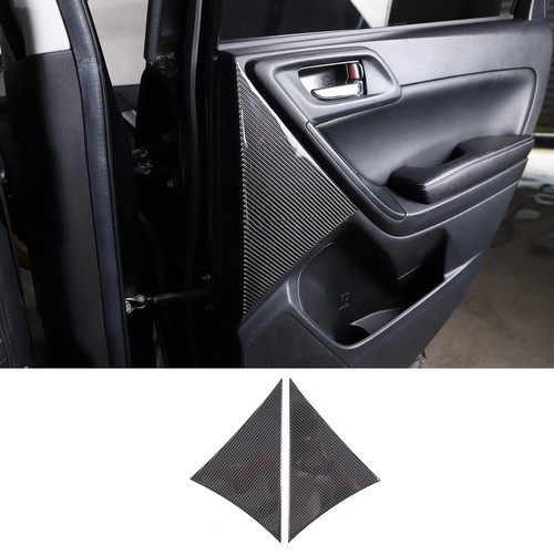 Carbon fiber rear door - carbon,