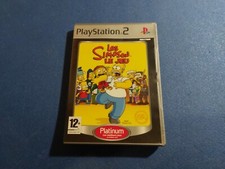 Ps2 playstation 2 Les Simpsons Le Jeu Platinum 