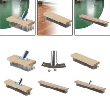 Balai métallique pont brosse