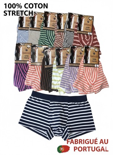 Lot boxers multicolore - 12,
