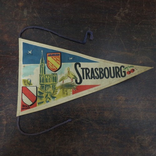 Ancien fanion drapeau - ancien,