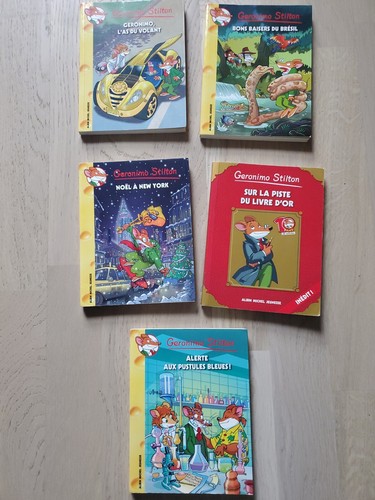 Lot livres géronimo - de,