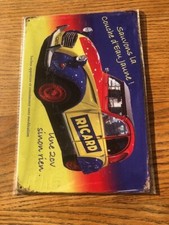 PLAQUE METAL DECORATIVE RICARD