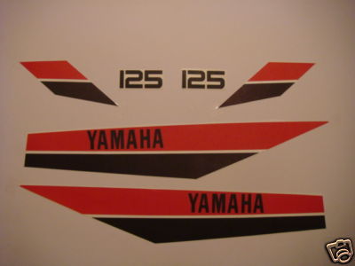 125 dtmx 1980 embleme stickers - dtmx, embleme/stickers