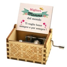 Boîte à musique en bois