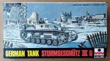 ESCI  8005 (1:72)  -- GERMAN TANK STURMGESCHÜTZ  III G --  NEUF. FONDS DE STOCK!