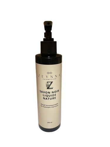 Savon noir liquide safran - au,