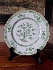 Rare Assiette A Entremets Porcelaine  Haviland Limoges Arbre De Vie Vert