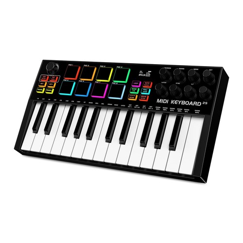 Clavier midi touches - 25,