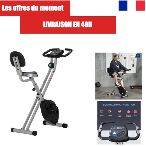 Vélo appartement homcom - vélo, d'appartement