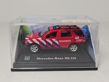 CARARAMA 1/72 MERCEDES BENZ ML320 BRANDWEER 27681 FIRE OO MODEL RAIL POLICE CAR
