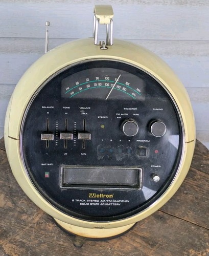 Vintage weltron track stereo - vintage, 8