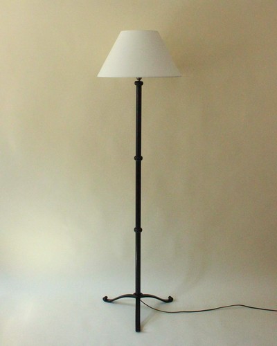 Lampadaire fer forgé - en,
