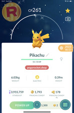 Shiny Pikachu Blue Tiara Costume Go Reg or 1M