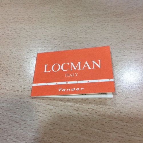 Locman garantie - locman,