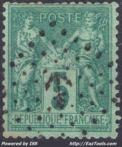 France sage vert typeii n - 5c,
