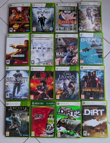 Lot jeux xbox 360 - xbox,