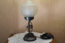 Lampe Art Déco pied fer