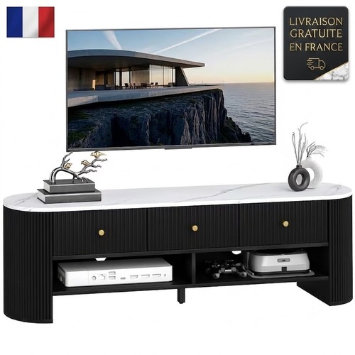 Meuble 140cm marbre 3 - meuble,