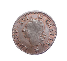 LOUIS XVI liard 1791 B