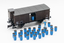 30 futs plastique 220L H0 1:87 HO Diorama Train Marchandise décor LVM