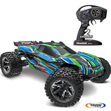 Traxxas Rustler 4x4 Vxl Vert Rtr 4WD Stadium Truck sans Brosse TRX67376-4-GRN