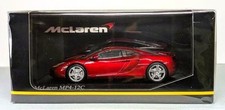 Miniature car Minichamps 1/43 McLaren MP4-12C rouge métallisé édition...