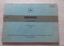 Mercedes Unimog Type 403/406 spare parts list
