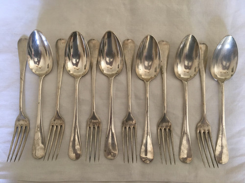 Couverts fourchettes et - 6,