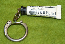 Antique Soupline René Rambaud Miniature Hand Dough Tube Keychain