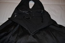 robe de cérémonie noire, femme, taille 34, très bon état, Asos Petite