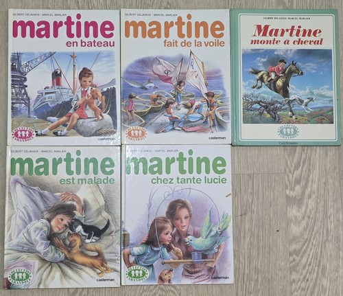 Casterman lot livres martine - lot,