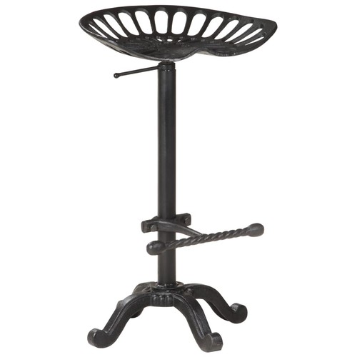 Tabouret bar noir - tabouret, fonte