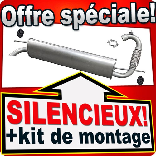 Silencieux renault twingo - silencieux,