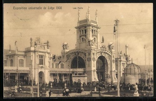 Carte postale liège - postale,