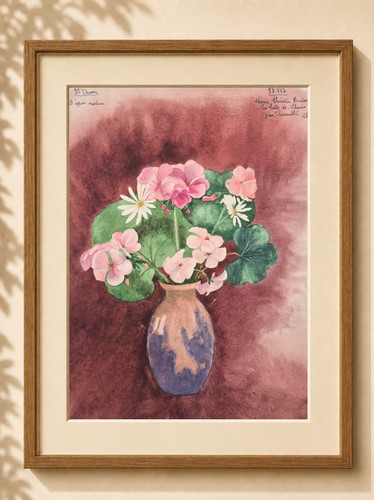 Nature morte fleurs vase - nature,