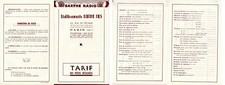 Barthe Radio Advertisement - Available Parts Details - 1930s