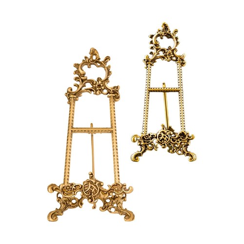 Porte assiette laiton - porte-assiette, en