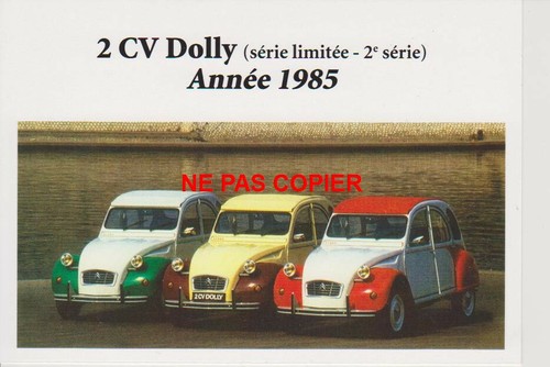 Citroen 2cv cv dolly - citroen,