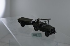 HACHETTE SOLIDO JEEP CANON DE