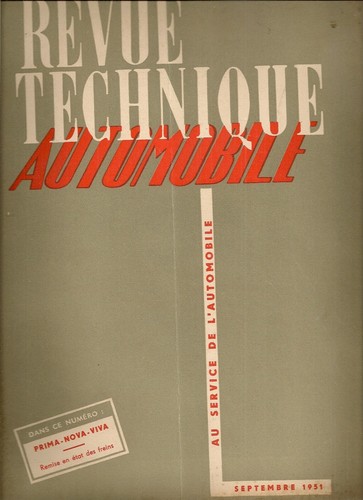 Revue technique automobile - revue, 65