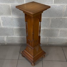 Colonne Piedestal En Bois