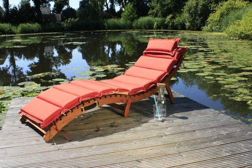 Chaise longue pliante - , garden