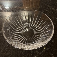 Val Saint Lambert Coupe Balmoral Belgian Cut Crystal Round Bowl, Original Box!