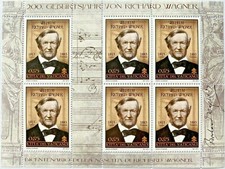 VATICAN No. 1631 - SHEET No. 115 -richard wagner -