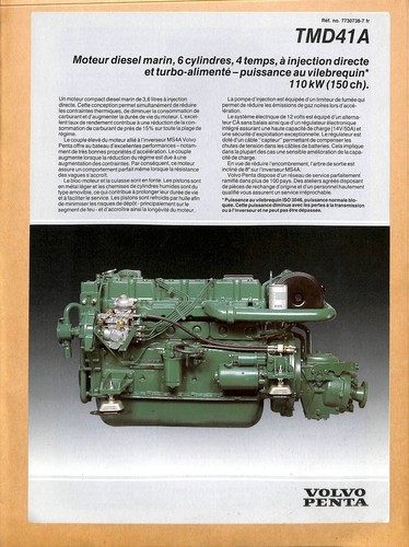 Volvo penta moteur marin - /,