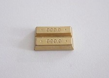 PLAYMOBIL (B4260) WESTERN - Gold Bar (Plastic) for Bank or Van 3037