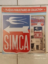 Plaque Tôle Simca 21x29 n.7
