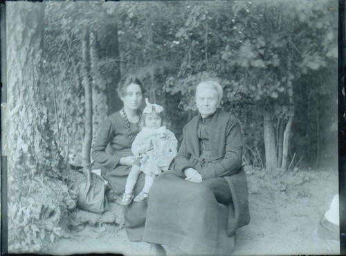Plaque photo verre - photo, x