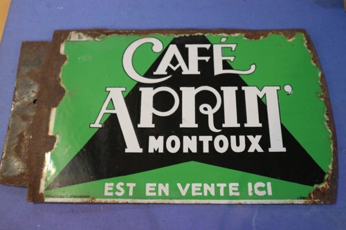 Ancien plaque publicitaire - plaque,